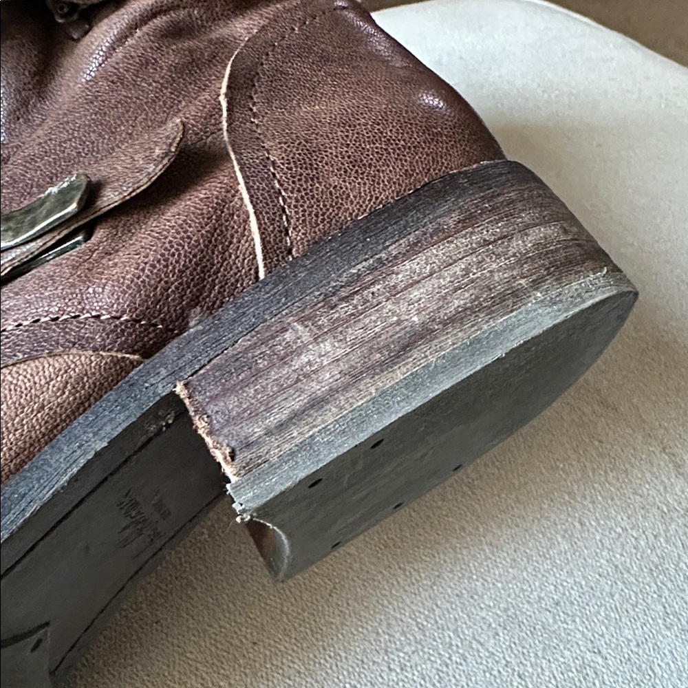 Sam Edelman Ridge Leather Ankle Boots - Picture 13 of 13